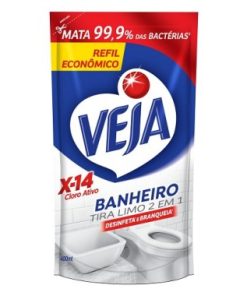 TIRA LIMO VEJA X14 BANHEIRO REFIL 400G