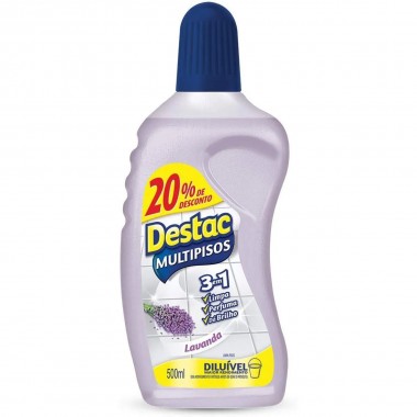 LIMPA PISO DESTAC DILUIVEL LAVANDA 500ML