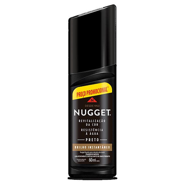 POMADA CALC LIQ NUGGET PRETO 33%DESC60ML