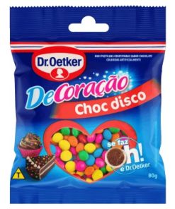 CONFEITO DR OETKER CHOC DISCOS 80GR