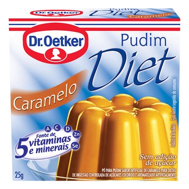 PUDIM DR OETKER CARAMELO DIET 25GR