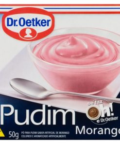 PUDIM DR OETKER MORANGO 50GR