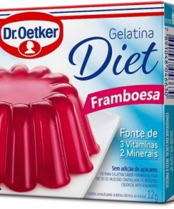 GELATINA DR OETKER DIET FRAMBOESA 12GR