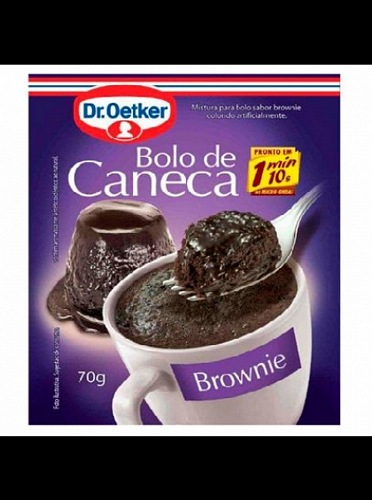 BOLO DE CANECA DR OETKER BROWNIE 70GR