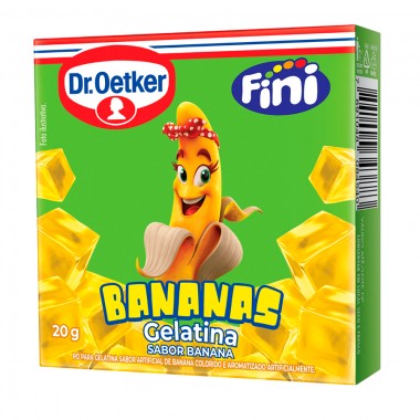 GELATINA DR OETKER BANANAS 20G