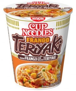 NISSIN CUP NOODLES FRANGO TERIYAKI 72g