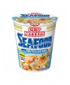 NISSIN CUP NOODLES SEAFOOD FRUTOS MAR65G