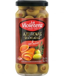 AZEITONA LA VIOLETERA RECH SALMAO 130G