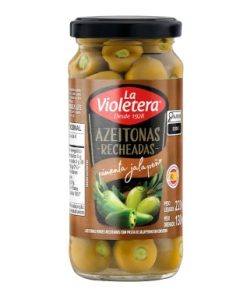 AZEITONA LA VIOLETERA RECH JALAPENO 130G
