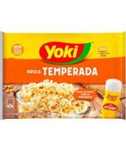 PIPOCA MICRO YOKI TEMPERADA 100GR