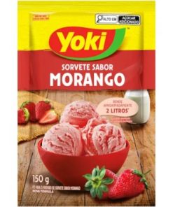 SORVETE YOKI MORANGO 150GR