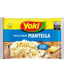 PIPOCA MICRO YOKI MANTEIGA INT90GR