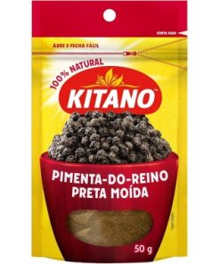 TEMPERO KITANO PIMENTA REINO PRETA 50GR