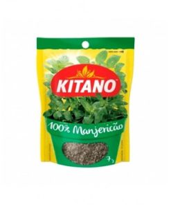 TEMPERO KITANO MANJERICAO DESIDRATADO 7G