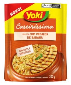 FAROFA PRONTA YOKI CASEIR BANANA 200G