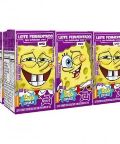 LEITE FERMENTADO BOB ESPONJA UVA 480GR