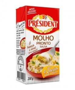 MOLHO 4 QUEIJOS PRESIDENT 200GR