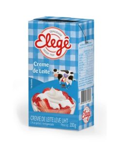 CREME DE LEITE ELEGE LEVE 10PC UHT 200GR