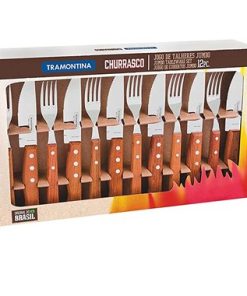 CONJ TRAMONTINA PARA CHURRASCO 12PC