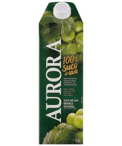 SUCO INTEGRAL AURORA UVA BRANCO 1,5L
