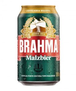 CERVEJA BRAHMA MALZBIER LATA 350ML