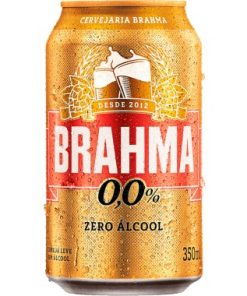 CERVEJA BRAHMA ZERO ALCOOL 350ML