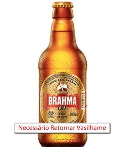 CERVEJA BRAHMA ZERO LITRINHO 300ML