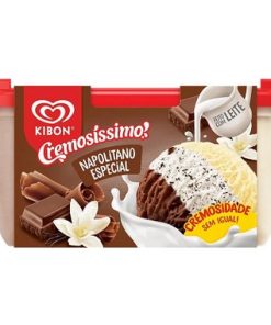 SORVETE KIBON CREMOSISSIMO TRISABOR 2L