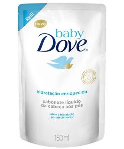 SABONETE LIQ DOVE BABY HIDRATACAO 180ML