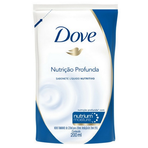 SABONETE LIQ DOVE NUTRI PROFUNDA 200ML