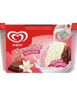 SORVETE KIBON CREMOSISSIMO NAPOLIT 1,5L