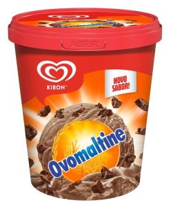 SORVETE KIBON BLAST OVOMALTINE 800ML