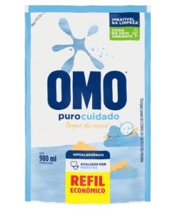 LAVA ROUPA LIQ OMO PURO CUIDADO SHT900ML
