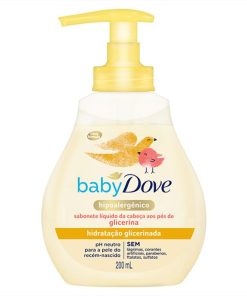 SABONETE LIQ DOVE BABY HIDR GLICER 200ML