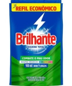 LAVA ROUPA LIQ BRILHANTE HIG TOTAL 900ML