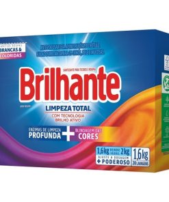 DETERGENTE PO BRILHANTE LIMP TOT CX 1,6K