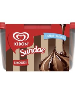 SORVETE KIBON SUNDAE CHOCOLATE TRUF 1,4L