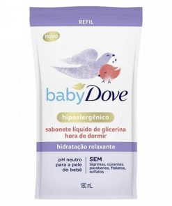 SABONETE LIQ DOVE BABY HORA DORMIR 180ML