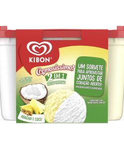SORVETE KIBON CREMOSISSIMO 2EM1 TROPI 2L