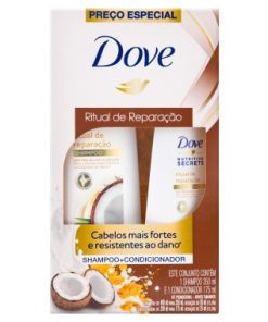CONJ DOVE SH COND RITUAL REPARACAO 525ML