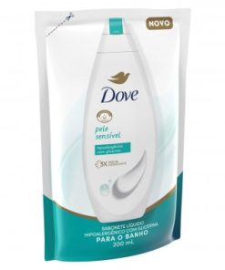 SABONETE LIQ DOVE PELE SENS SHT 200ML