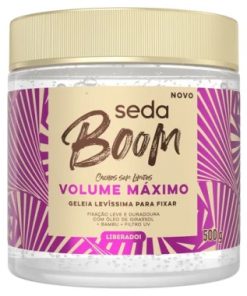 GELEIA SEDA BOOM VOLUME MAXIMO 500G