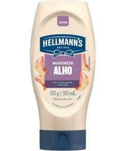 MAIONESE HELLMANNS ALHO SQZ 335GR