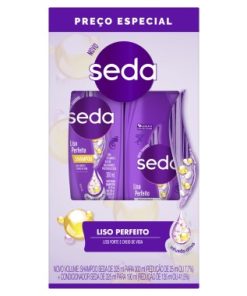 CONJ SEDA SH COND LISO PERFEITO 490ML