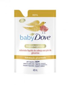 SABONETE LIQ DOVE BABY HIDRATA SHT 400ML