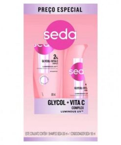 CONJ SEDA SH COND LUMINOUS UV 490ML