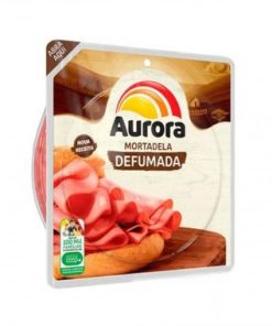 MORTADELA AURORA DEFUMADA FAT 180GR