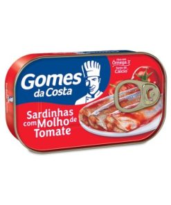 SARDINHA GOMES DA COSTA MOLHO TOM 125GR