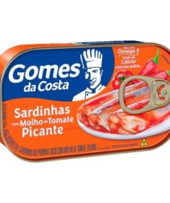 SARDINHA GOMES DA COSTA PICANTE 125GR