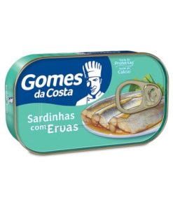 SARDINHA GOMES DA COSTA LIGH/ERVAS 125GR